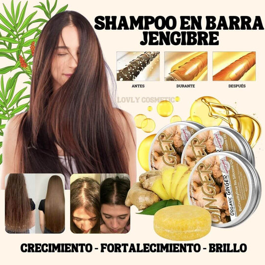SHAMPOO EN BARRA DE JENGIBRE
