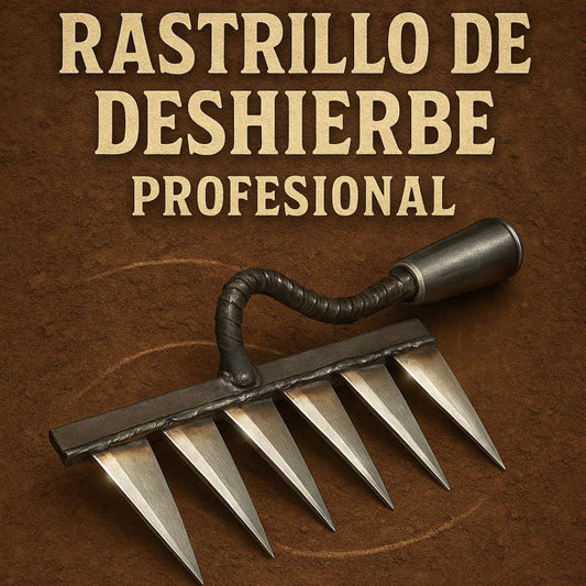 Rastrillo de Deshierbe Profesional – Acero de Alta Resistencia