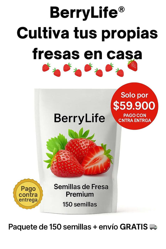 150 SEMILLAS DE FRESAS🍓