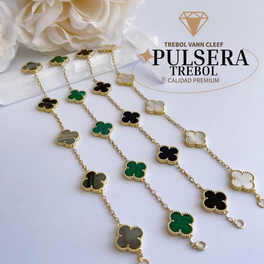 ¡OFERTA! Pulsera Trébol🍀 + Caja de regalo 🎁